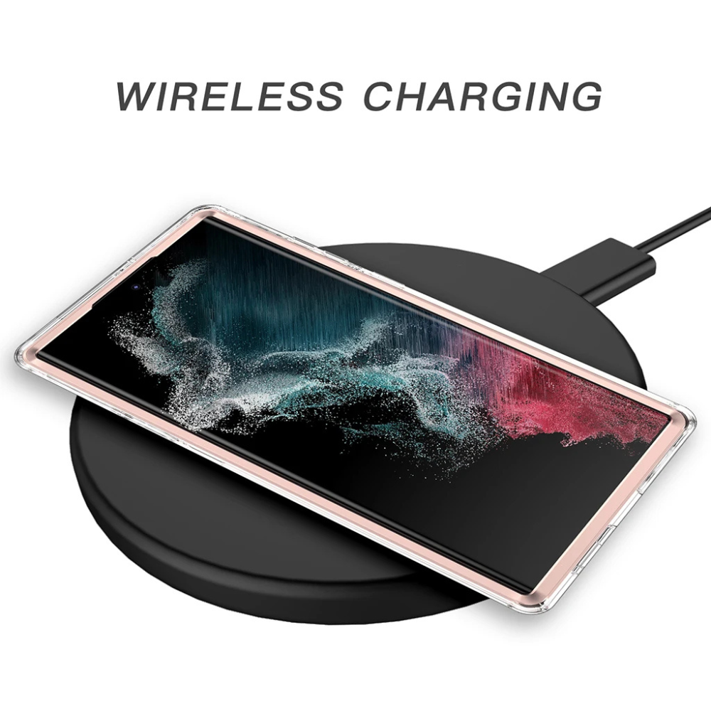 Fleo Plated Silicone Shockproof Galaxy Case