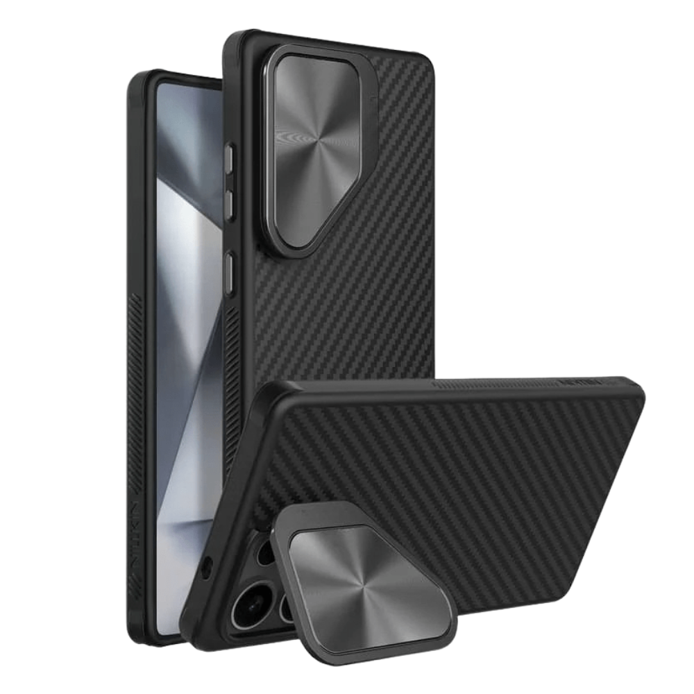 Arguo Aramid Fiber MagSafe Galaxy Case With Foldable Kickstand