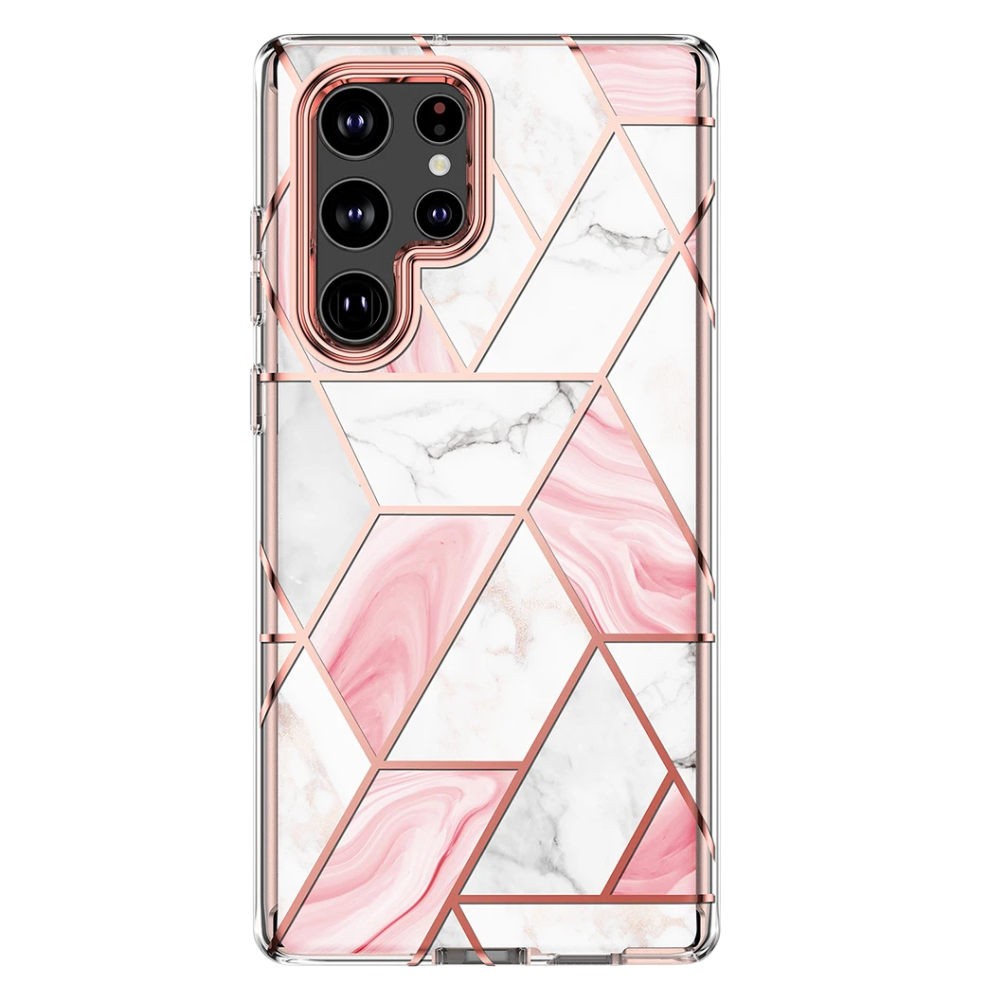 Fleo Plated Silicone Shockproof Galaxy Case