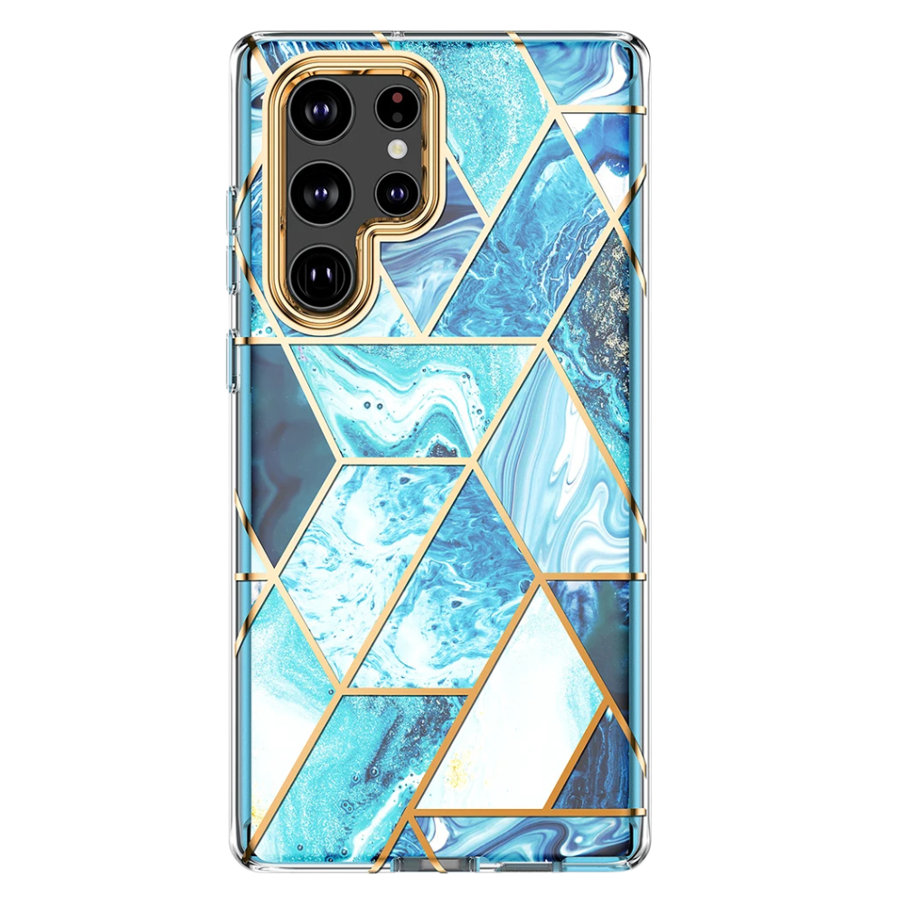 Fleo Plated Silicone Shockproof Galaxy Case