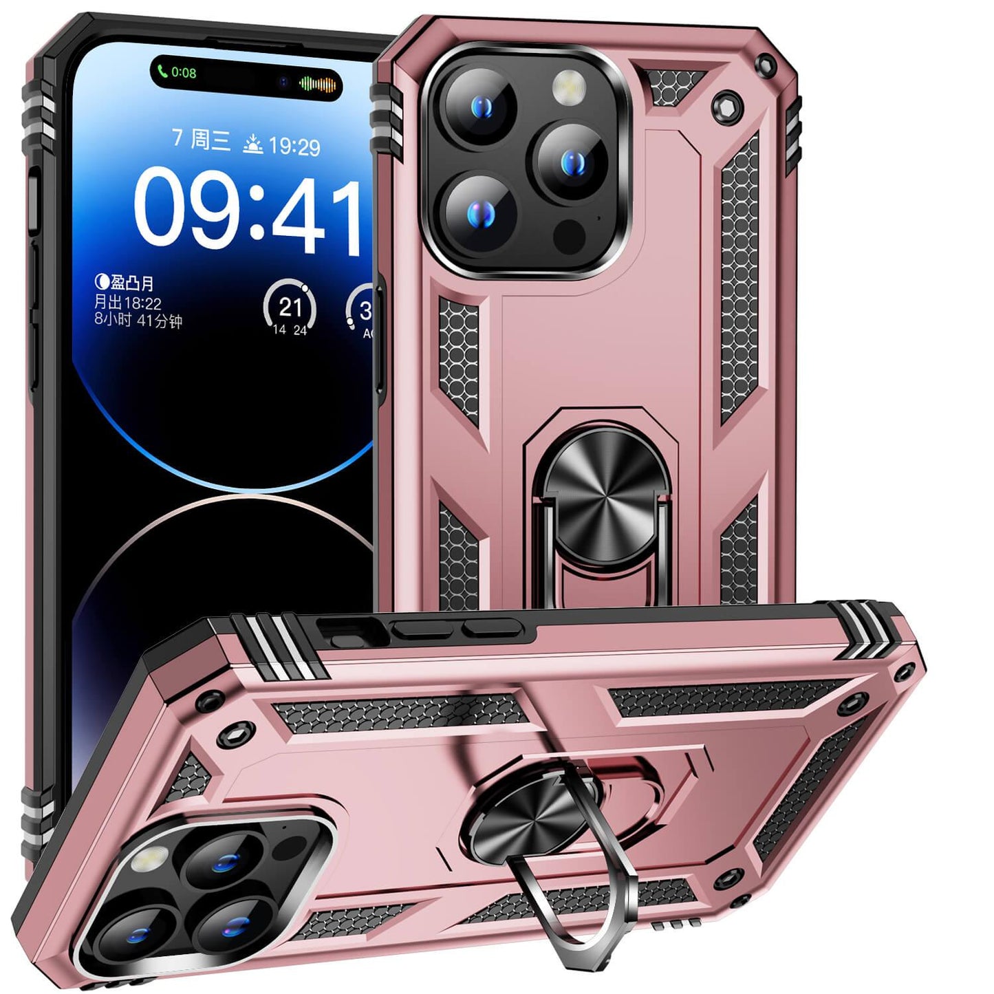 NATO Military Grade Case With Kickstand For iPhone 15 Series - Astra Cases IE