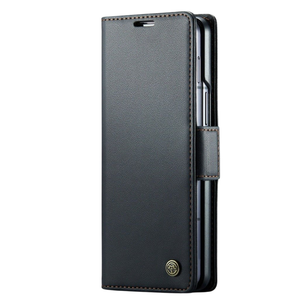Concero Premium Leather Wallet Case for Galaxy Z Fold 5 With Card Slot