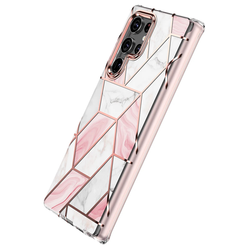 Fleo Plated Silicone Shockproof Galaxy Case