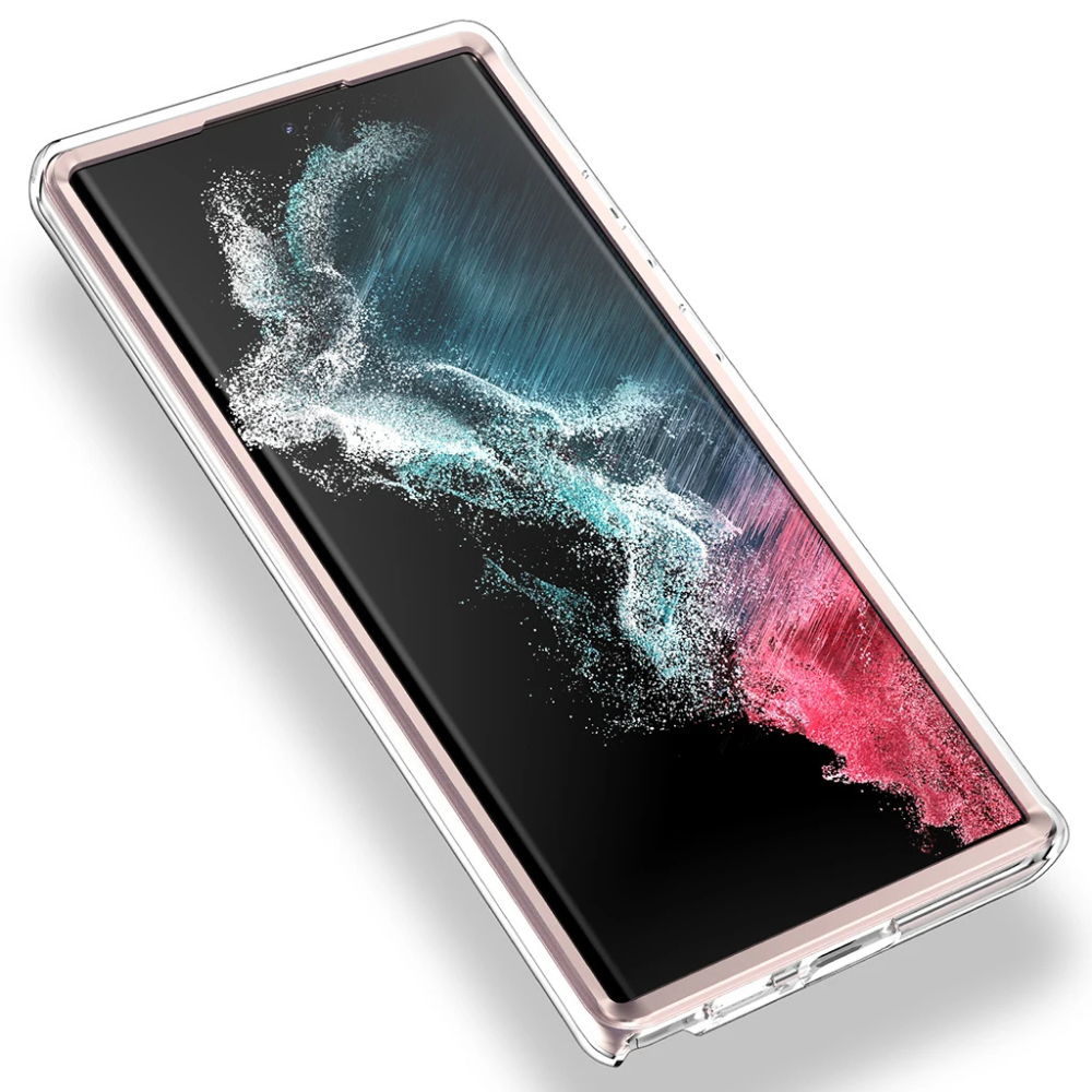 Fleo Plated Silicone Shockproof Galaxy Case