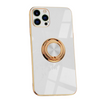 Aere Luxury Plated iPhone Case With Ring