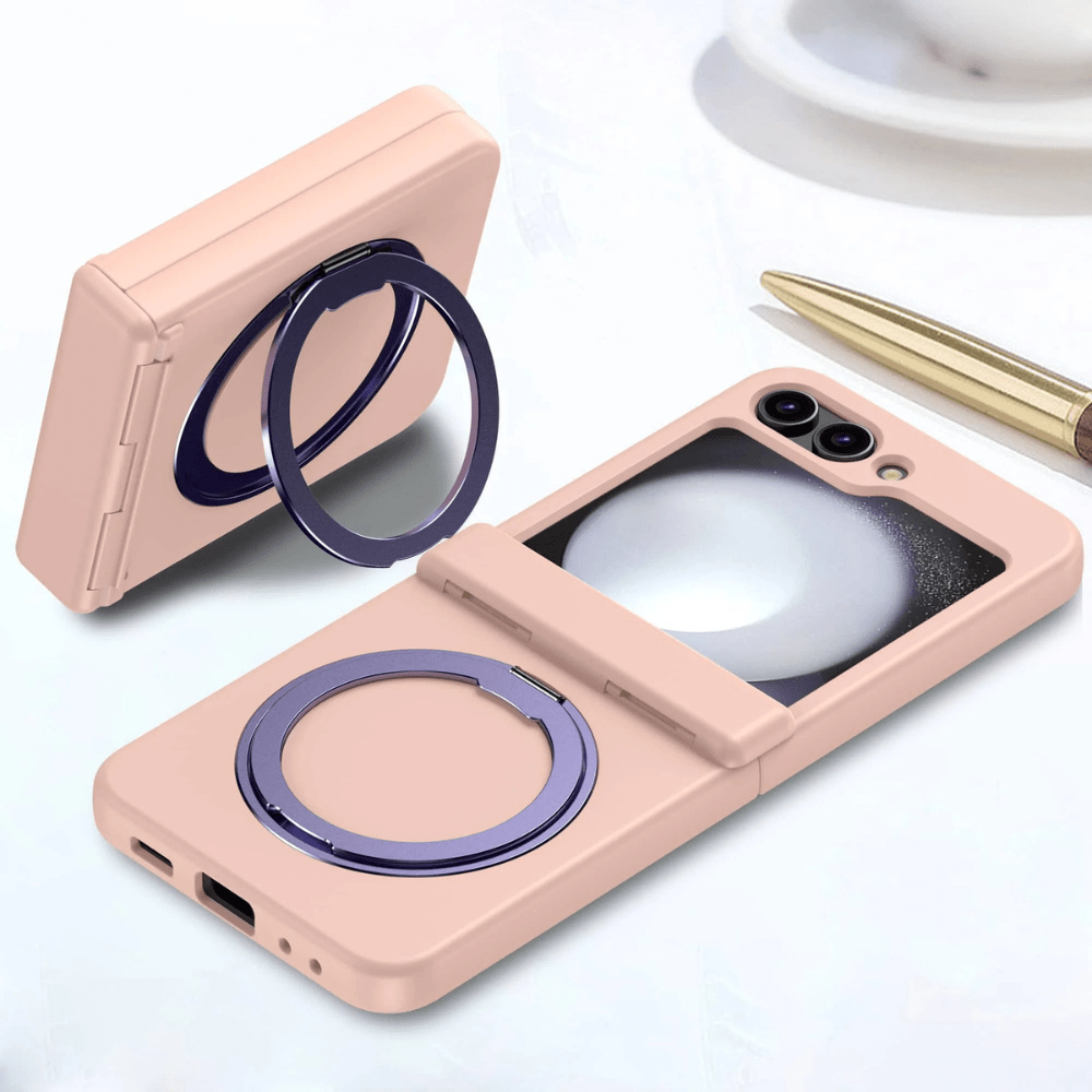 Parco Shockproof Protective Case For Galaxy Z Flip 6 With Foldable Kickstand - Astra Cases