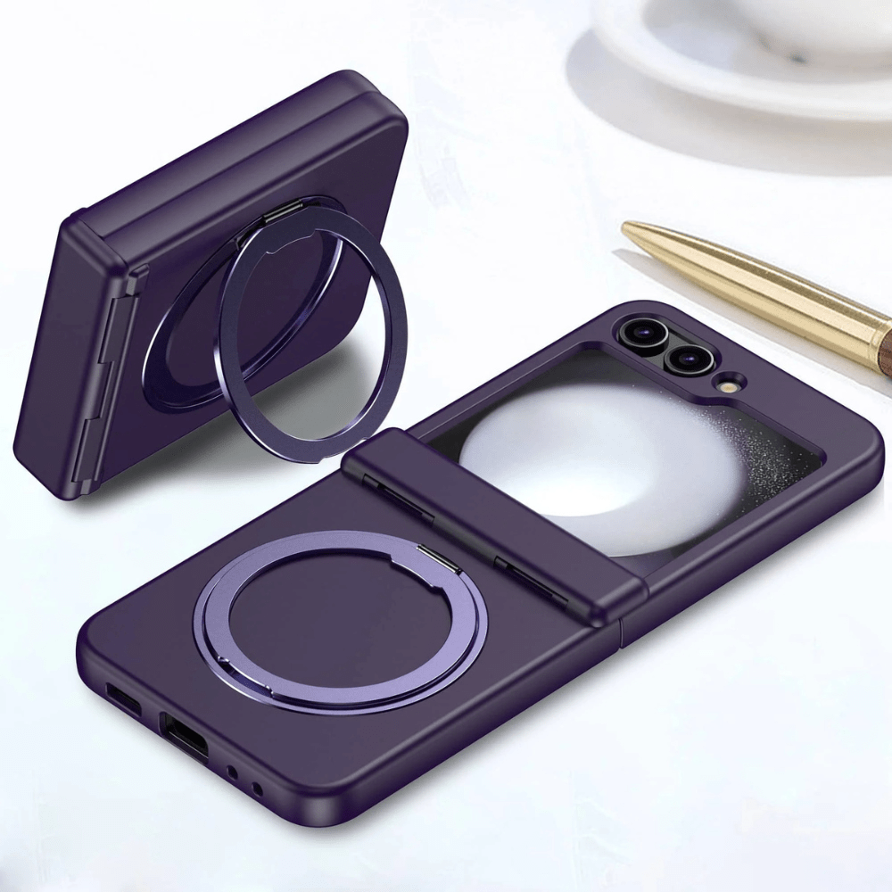 Parco Shockproof Protective Case For Galaxy Z Flip 6 With Foldable Kickstand - Astra Cases