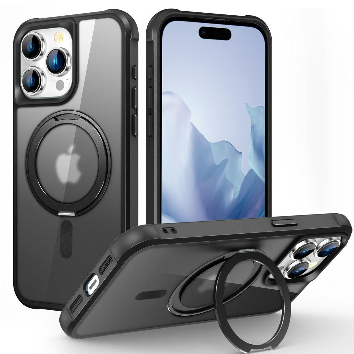 Creo Shockproof iPhone Case With 360° Rotatable Magnetic Ring - Astra Cases IE