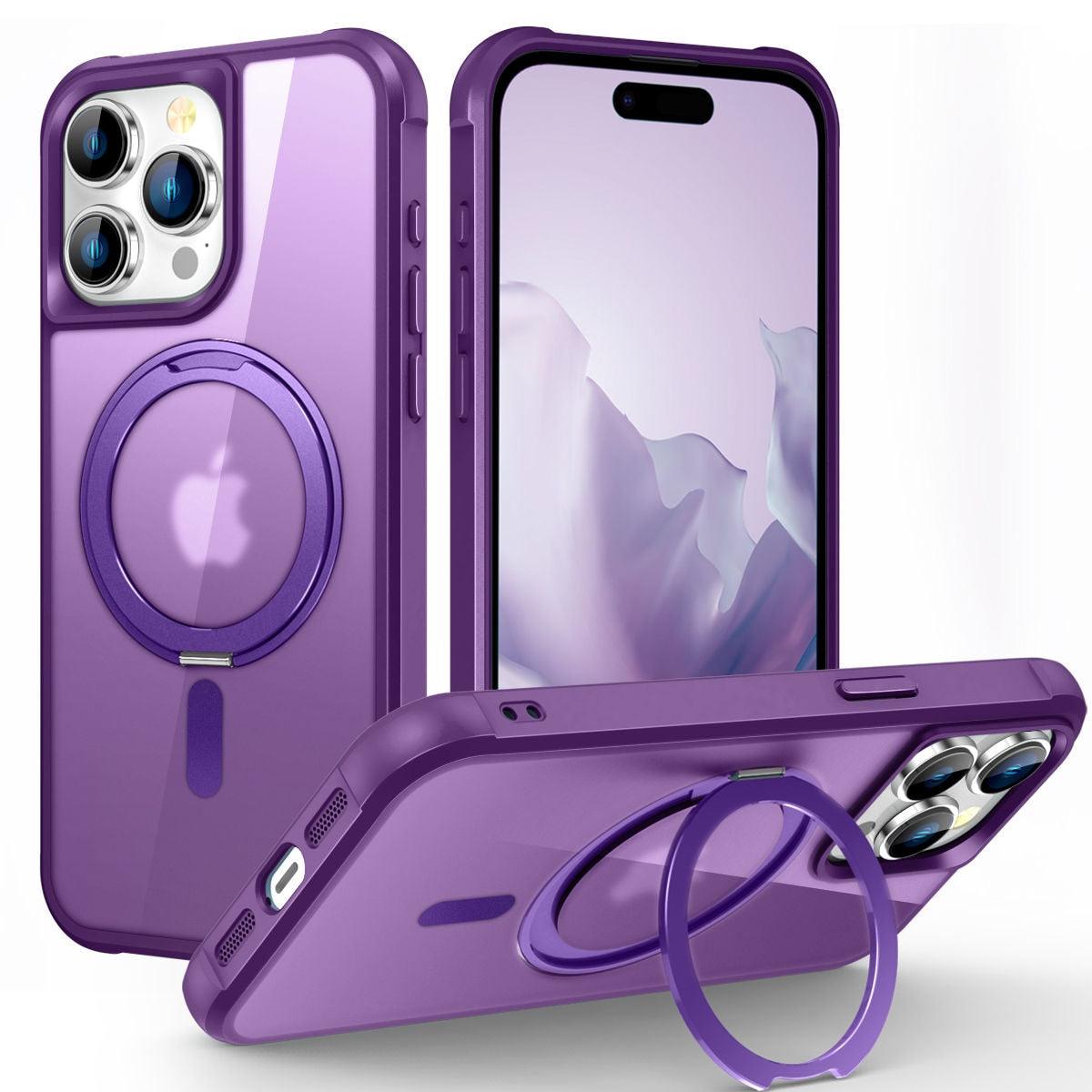 Creo Shockproof iPhone Case With 360° Rotatable Magnetic Ring - Astra Cases IE