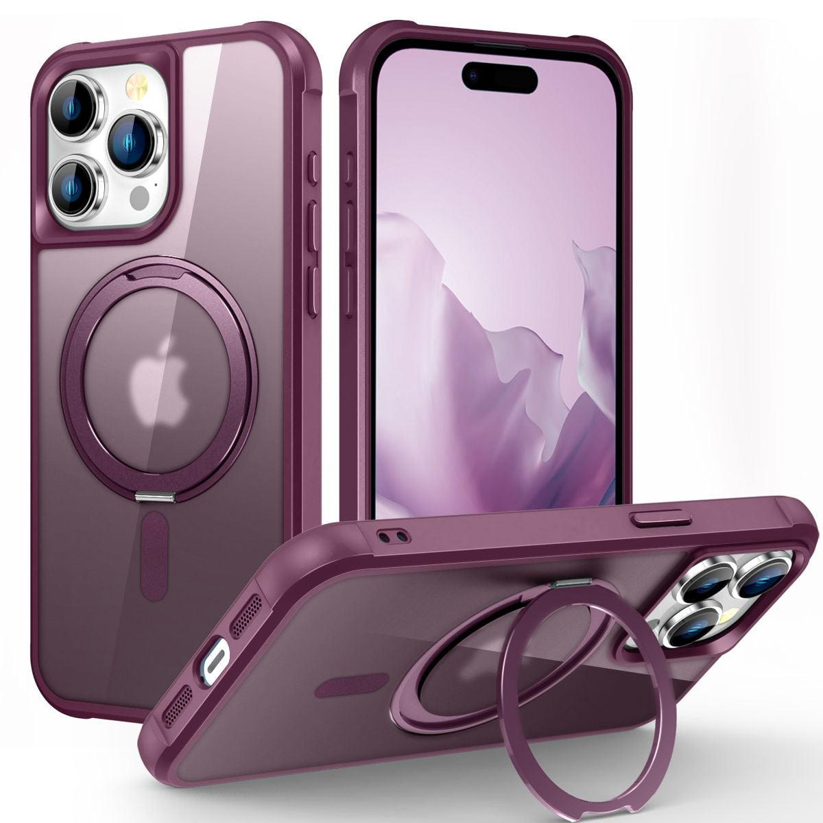 Creo Shockproof iPhone Case With 360° Rotatable Magnetic Ring - Astra Cases IE