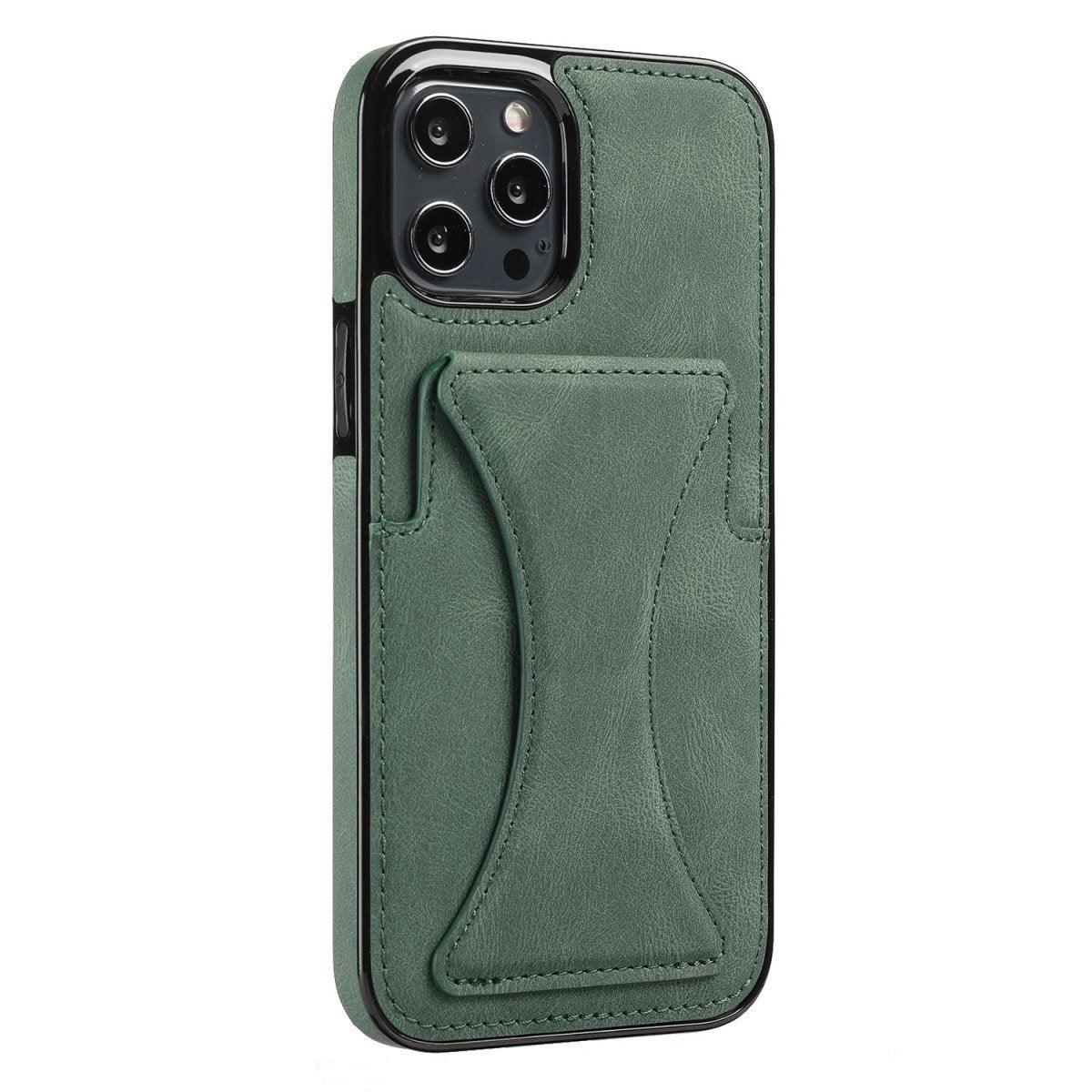 Amare Leather iPhone Case With Card Holder - Astra Cases