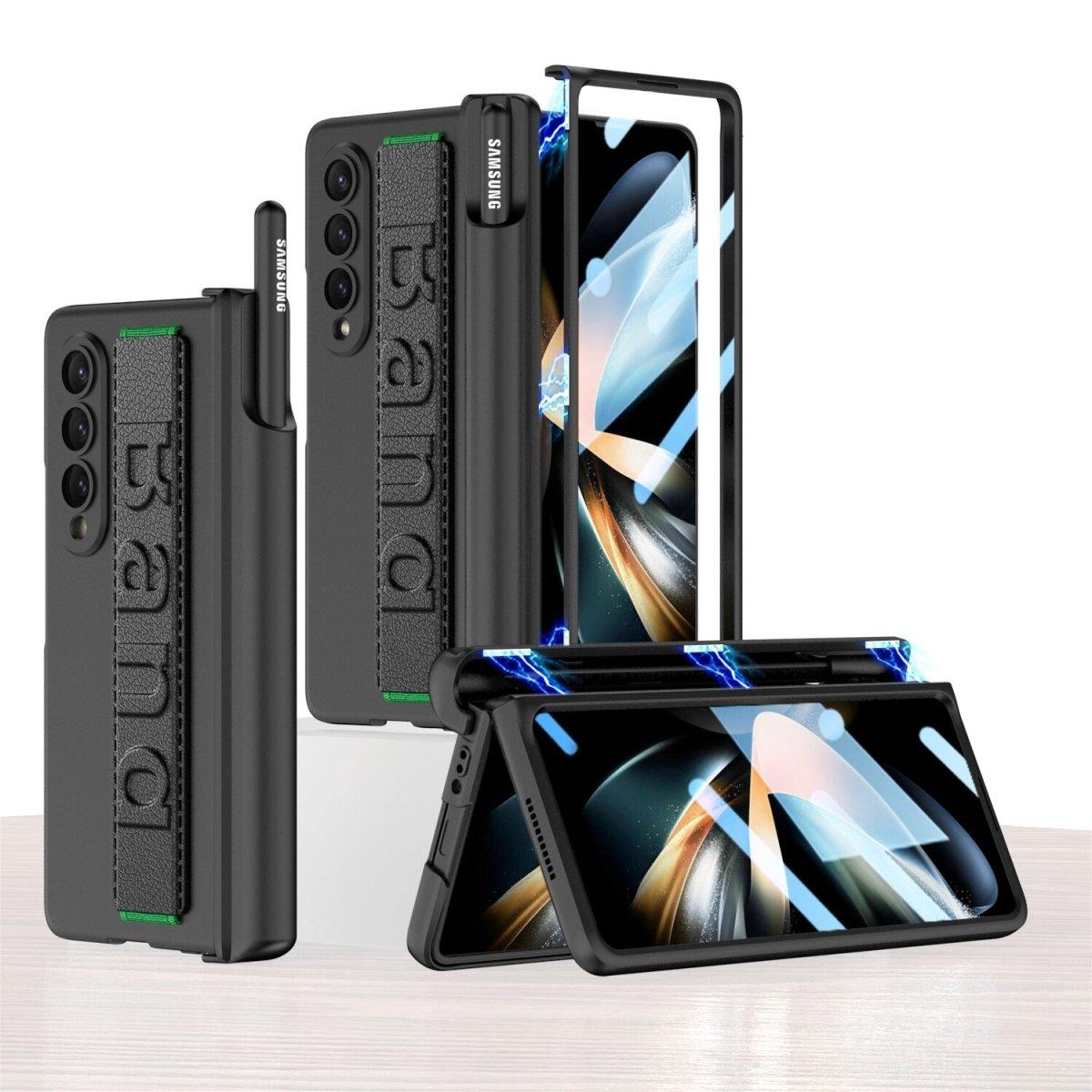 Fumi Protective Case With Magnetic Pen Hinge And Screen Protector for Galaxy Z Fold 4 - Astra Cases