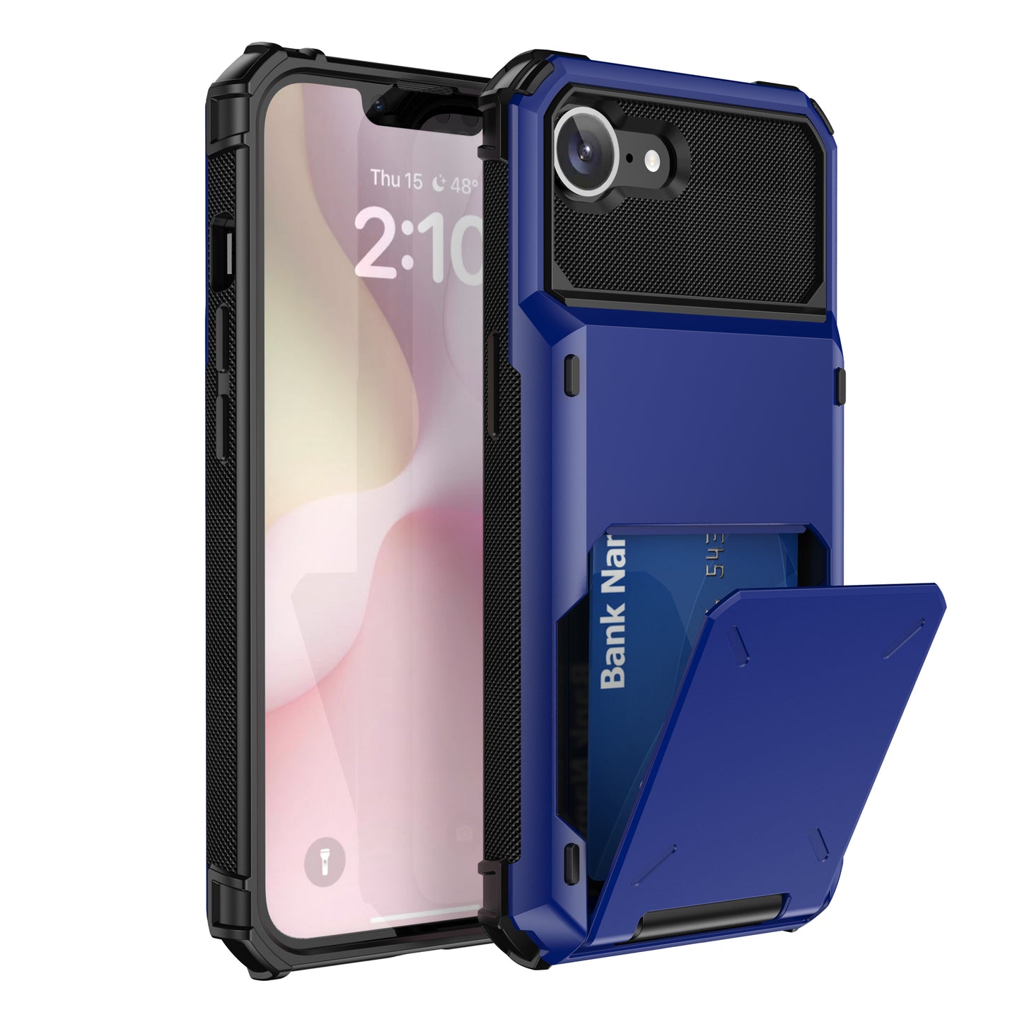 Orbit Shockproof iPhone Wallet Case For 14-16 Series