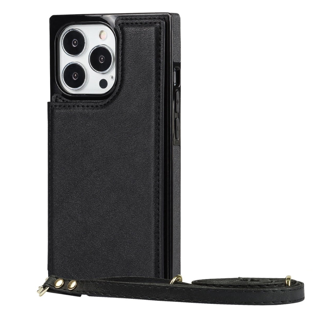 Nimbus Crossbody Leather iPhone Case