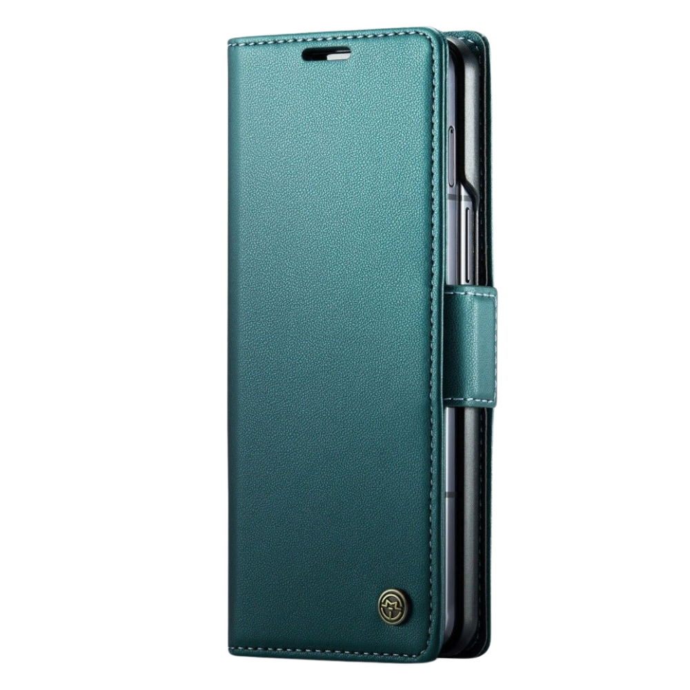 Concero Premium Leather Wallet Case for Galaxy Z Fold 5 With Card Slot