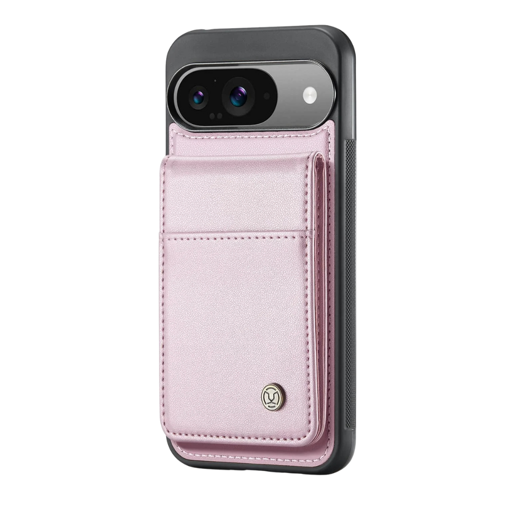 Fluo Magnetic Leather Wallet Case For Google Pixel