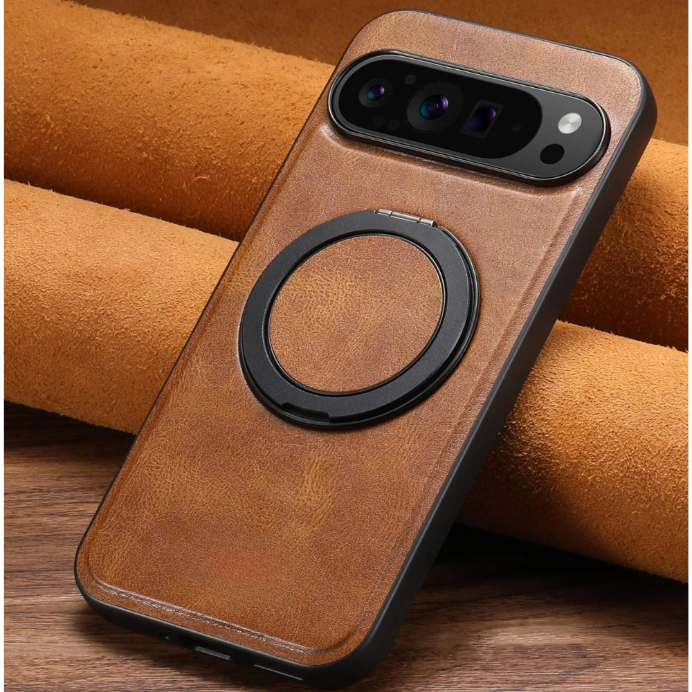 Callidus Leather Case With Built-in Kickstand For Google Pixel