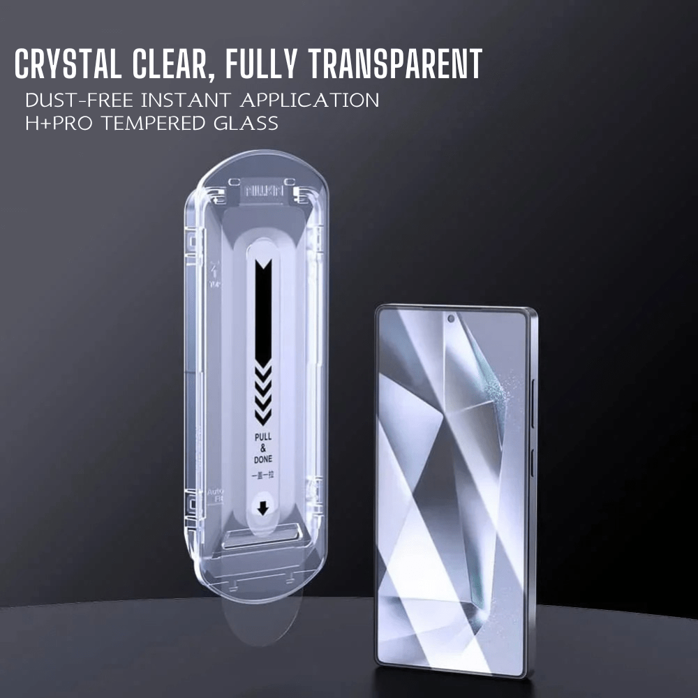 Caveo Crystal Clear Tempered Glass For Galaxy S25 Series - Astra Cases