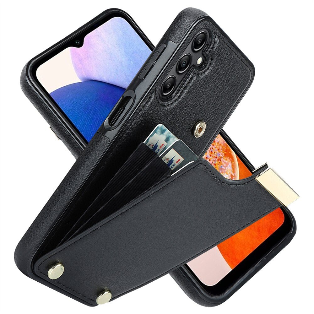 Gero Leather Galaxy Case With Multi Card and Coin Slot