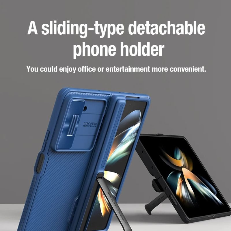 Inflecto Fold Case for Galaxy Z Fold 5 With Detachable Phone Holder & Lens Cover