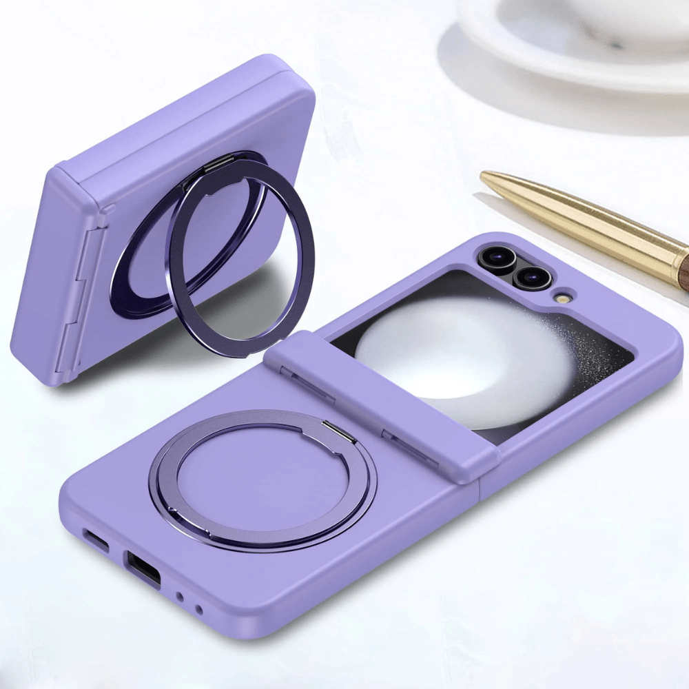 Parco Shockproof Protective Case For Galaxy Z Flip 6 With Foldable Kickstand - Astra Cases