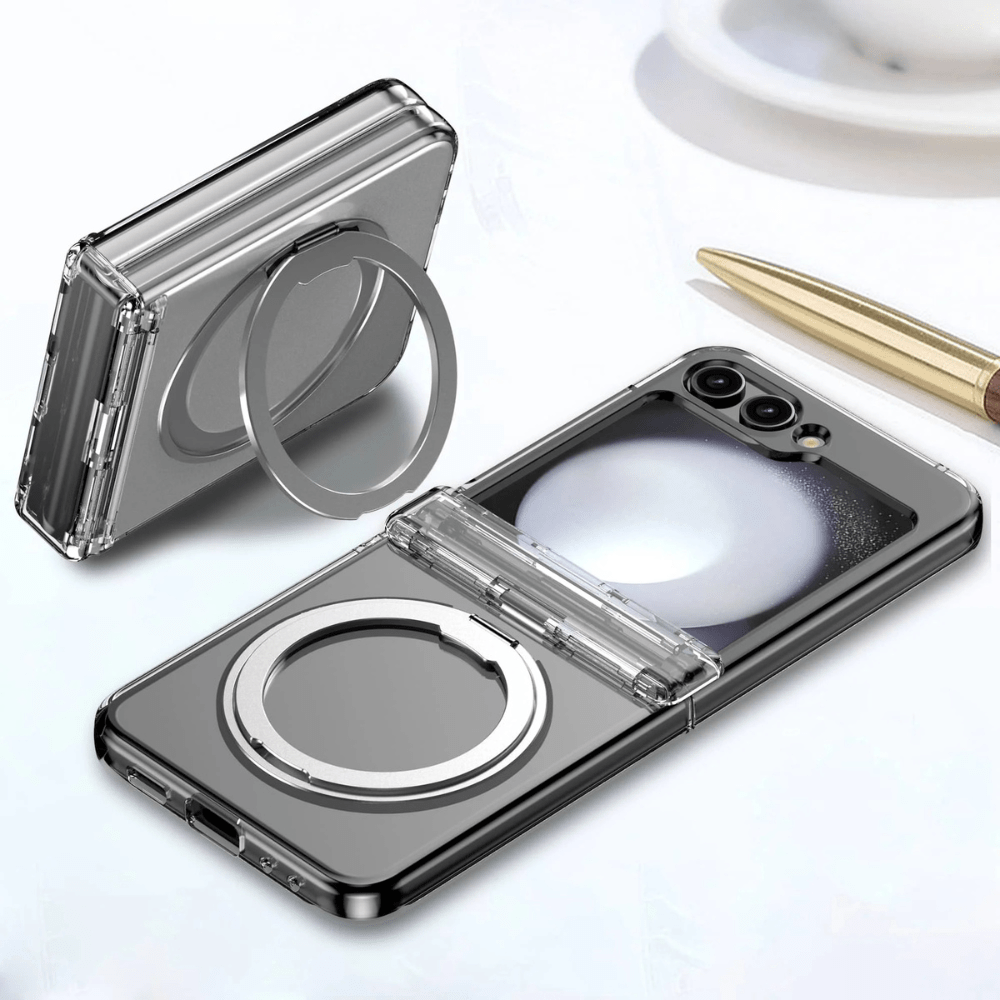 Parco Shockproof Protective Case For Galaxy Z Flip 6 With Foldable Kickstand - Astra Cases