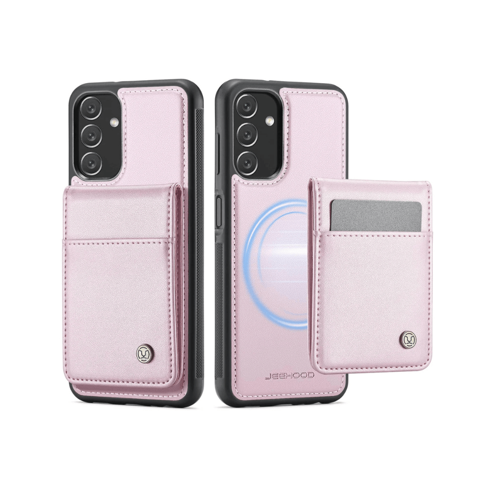 Pario Magnetic Leather Wallet Case For Galaxy A Series With Detachable Card Holder - Astra Cases