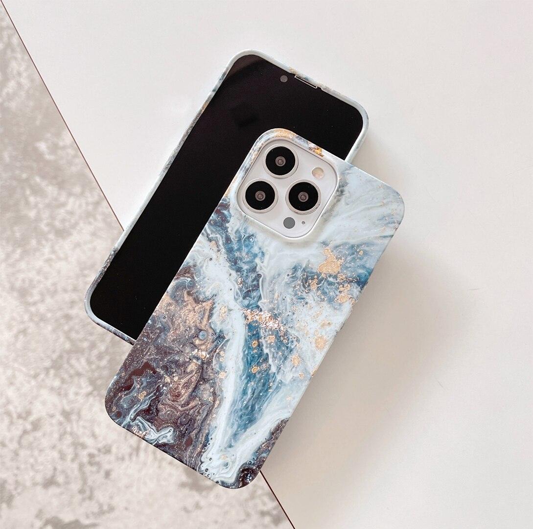 Laris Marble Prints Slim iPhone Case - Astra Cases IE