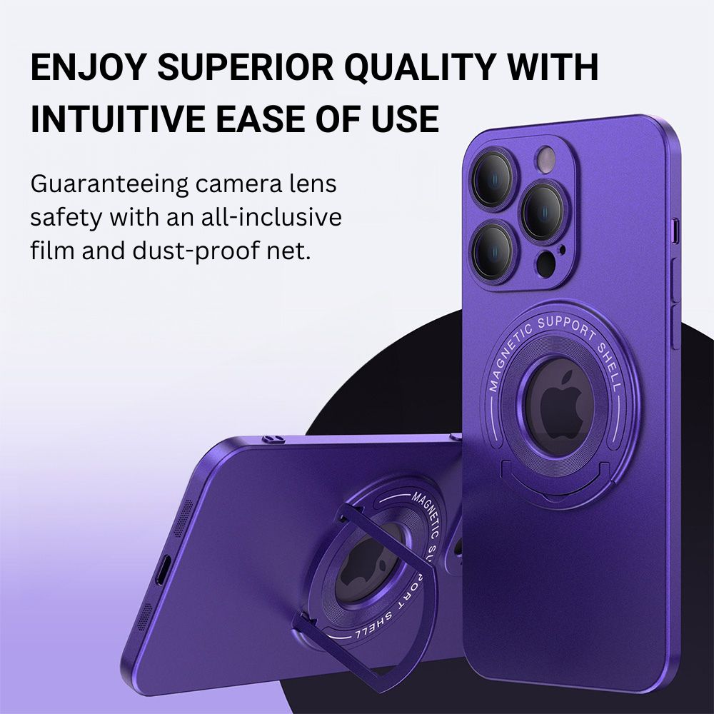 Mira Luxury Magnetic Case With Camera Lens Protector