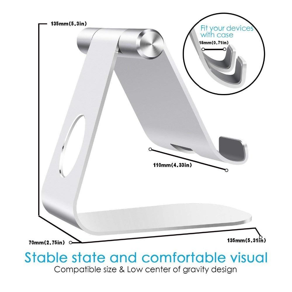 Adjustable Aluminum iPad Stand - Astra Cases