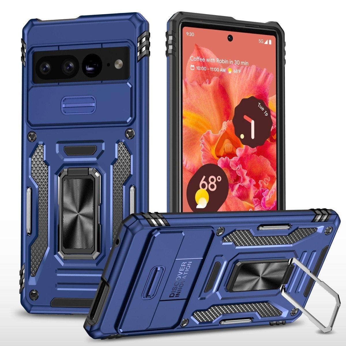 Dare Armor Case with Sliding Camera Lens Protector for Google Pixel 7 and 7 Pro - Astra Cases