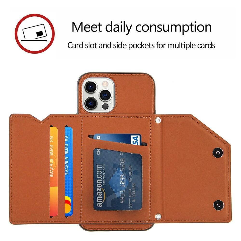 Everest Leather Wallet iPhone Case for Series 14 - Astra Cases