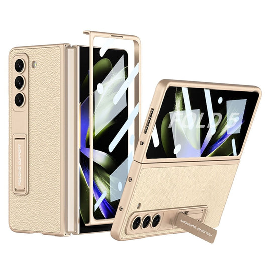 Finio 360 Leather Case For Galaxy Z Fold 5 With Kickstand - Astra Cases