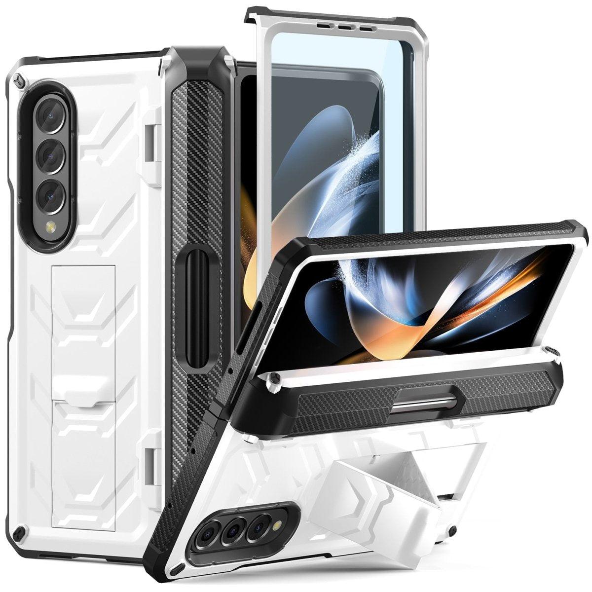 Iuris Rugged Case for Samsung Galaxy Z Fold with Built-in Screen Protector & Kickstand - Astra Cases