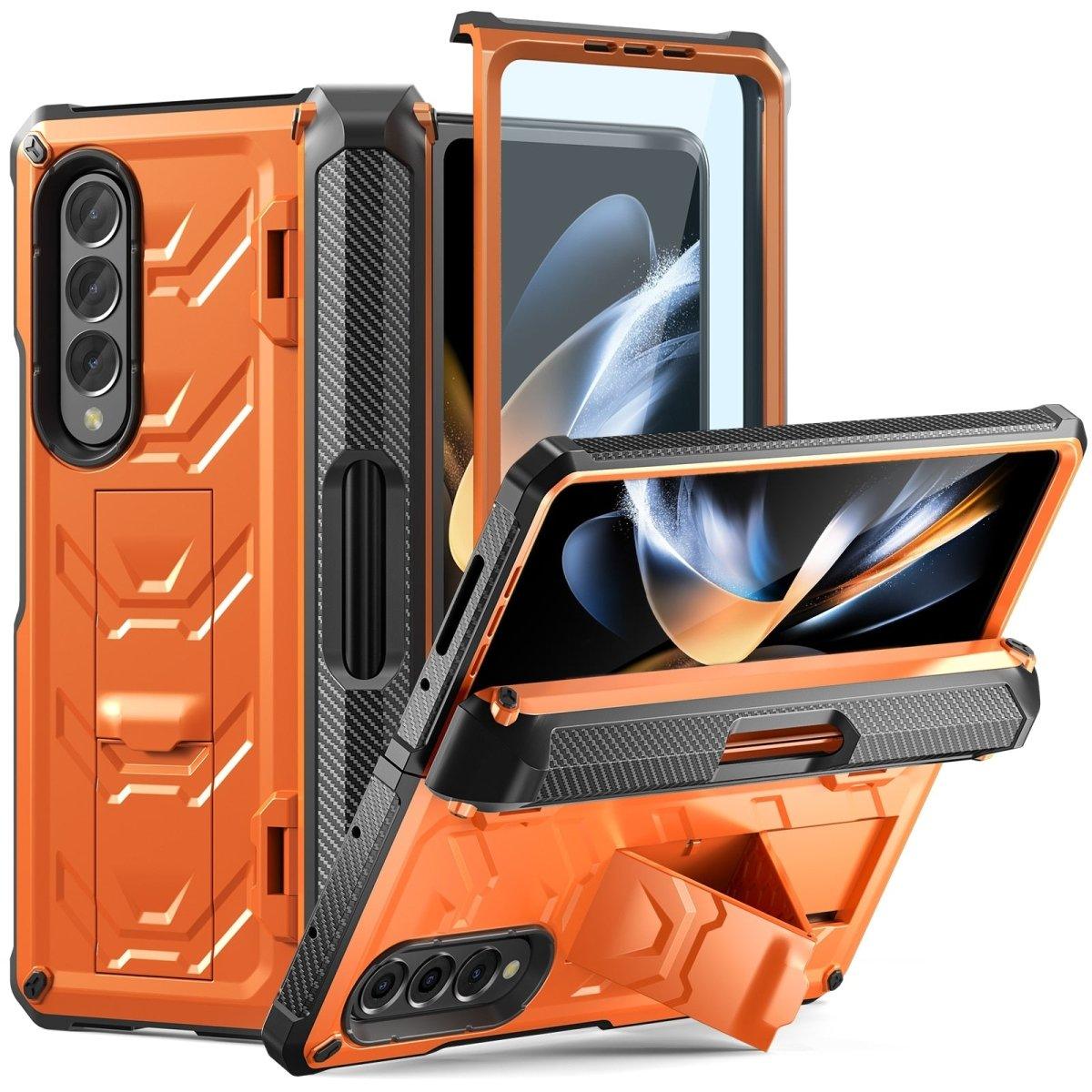 Iuris Rugged Case for Samsung Galaxy Z Fold with Built-in Screen Protector & Kickstand - Astra Cases