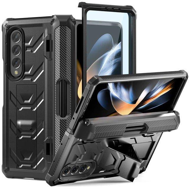 Iuris Rugged Case for Samsung Galaxy Z Fold with Built-in Screen Protector & Kickstand - Astra Cases