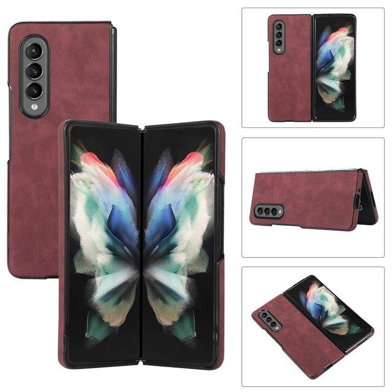 Laeta Slim Fit Leather Galaxy Z Fold 3 Case - Astra Cases