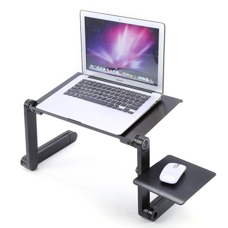 LappyLite Adjustable Ergonomic Portable Aluminum Laptop Desk (Mouse Pad Included) - Astra Cases