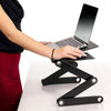 LappyLite Adjustable Ergonomic Portable Aluminum Laptop Desk (Mouse Pad Included) - Astra Cases