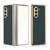 Sceptri Luxury Electroplated Leather Case For Galaxy Z Fold With 9H Tempered Film - Astra Cases